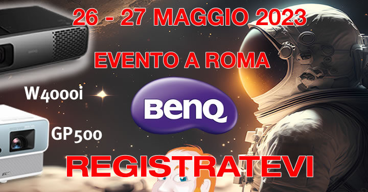 Evento Benq 26-27 Maggio a Roma